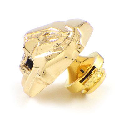 【ダイヤモンド】 ピンブローチ タイガー モチーフ 1ポイント ダイヤモンド 0.10ct K18YG 【中古】