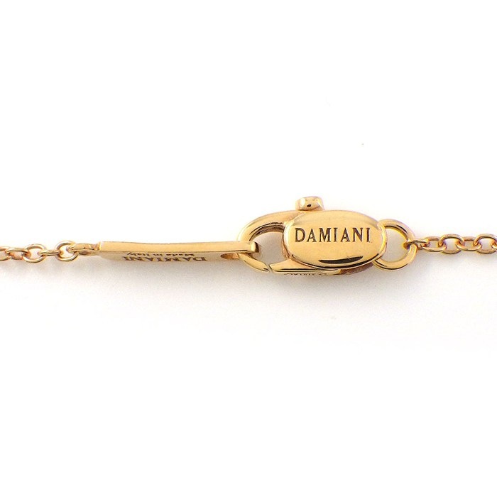 ダミアーニ DAMIANI ネックレス ベルエポック クラウン L 20089532 クロス パヴェ ダイヤモンド 計1.38ct K18PG 【箱・保付き】 【中古】
