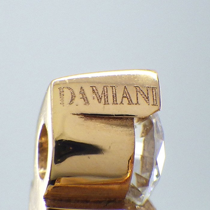 ダミアーニ DAMIANI ネックレス ベルエポック クラウン L 20089532 クロス パヴェ ダイヤモンド 計1.38ct K18PG 【箱・保付き】 【中古】