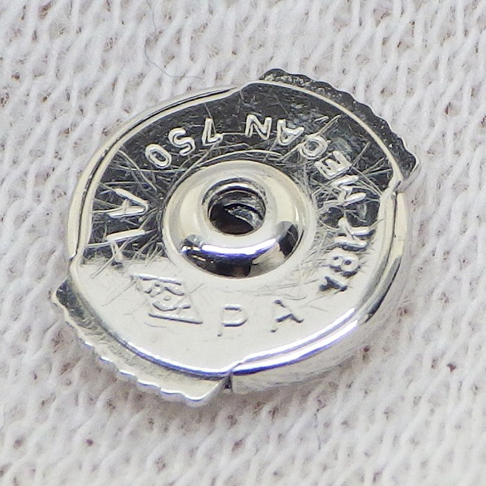 カルティエ Cartier ピアス ダムール MM B8041400 ディアマン レジェ 2ポイント ダイヤモンド 計0.26ct K18WG 【中古】