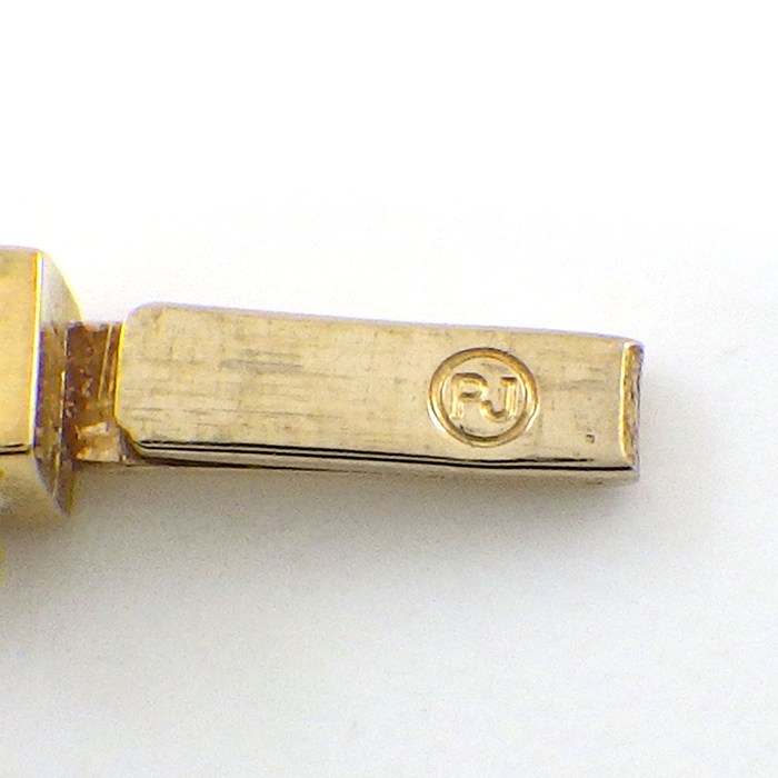  カルティエ Cartier ブレスレット ラニエール ロゴ K18YG / #15 【中古】