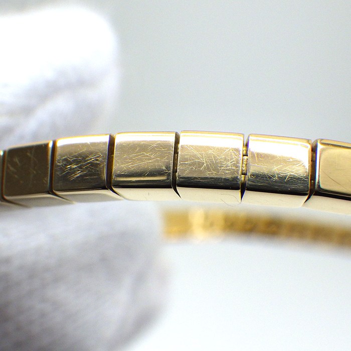  カルティエ Cartier ブレスレット ラニエール ロゴ K18YG / #15 【中古】