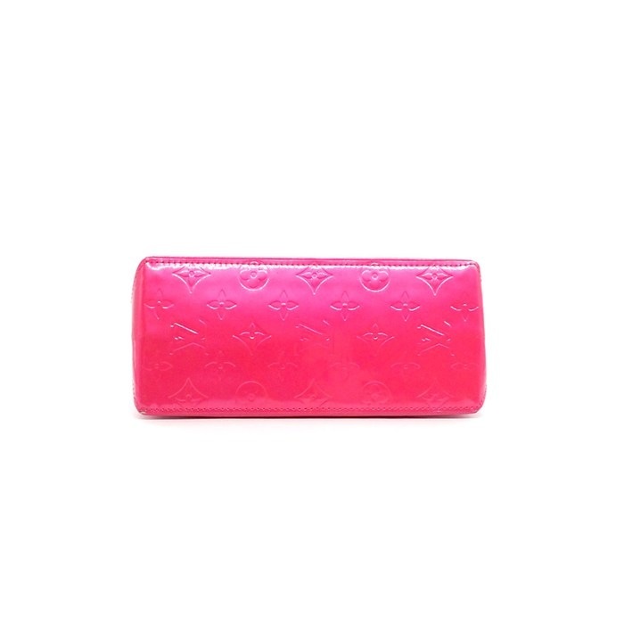 ルイ・ヴィトン LOUIS VUITTON トートバッグ リード PM M91221 2003年製 フューシャピンク モノグラムヴェルニ ゴールド金具 【中古】