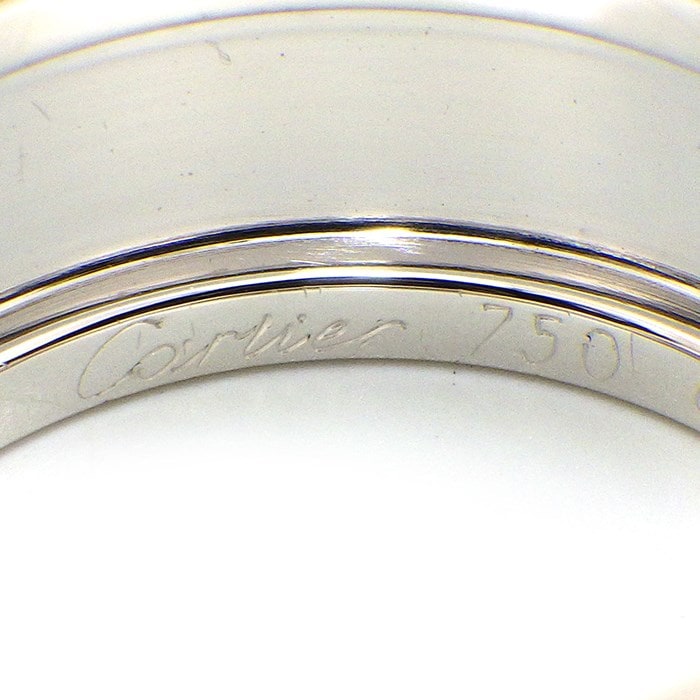 【カルティエ Cartier】リング ハッピーバースデー LM ラージ ワイド C2 2C ロゴ K18WG 8号 / #48 | ジェイビー ...