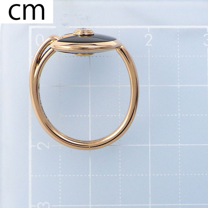 カルティエ Cartier リング アミュレット ラウンド オニキス 1ポイント  
