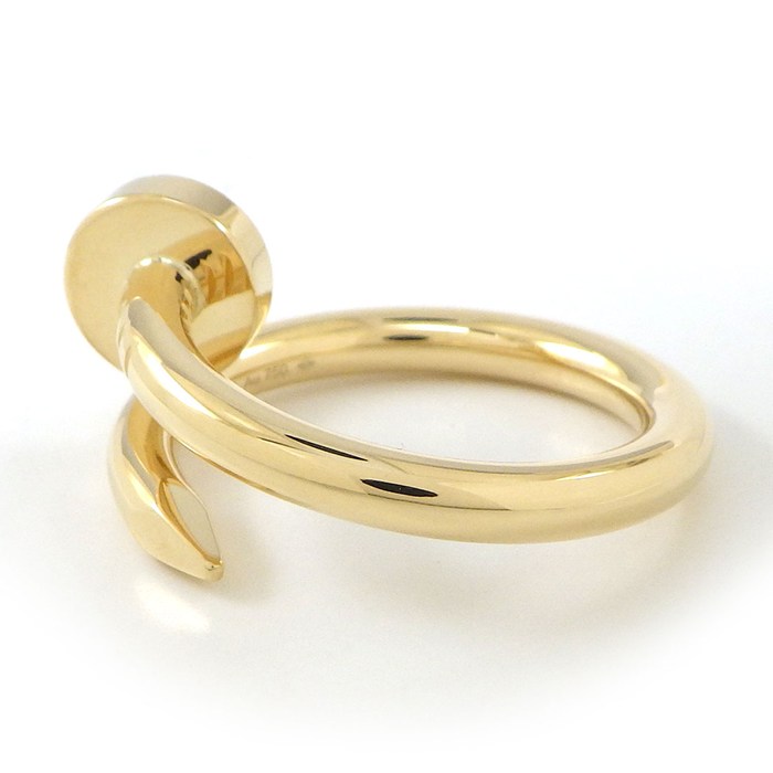 カルティエ Cartier リング ジュストアンクル クラシック B4092600 釘モチーフ K18YG 11号 / #50 【箱・保付き】 【中古】