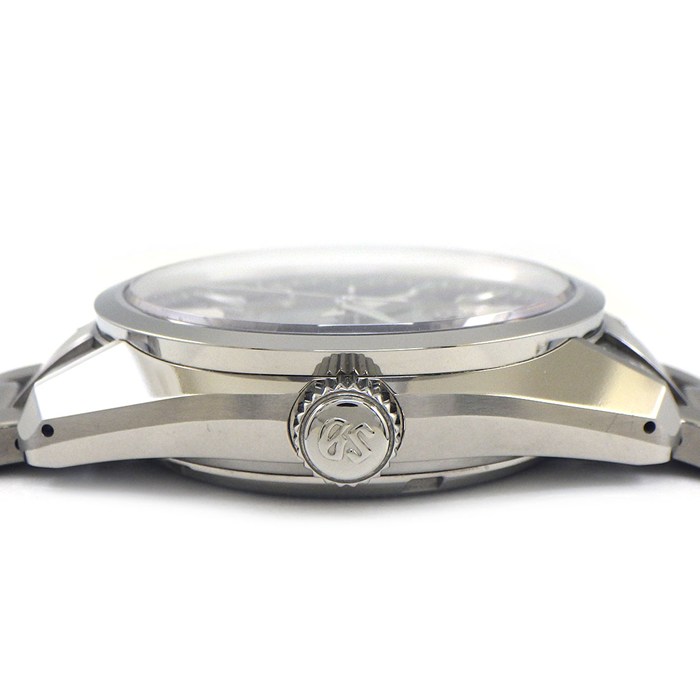 グランドセイコー Grand Seiko 腕時計 ヘリテージコレクション メカニカルハイビート36000 SBGH245/9S85-00W0 マスターショップ限定 ブラウン文字盤 デイト 裏スケ チタン 自動巻き 【箱・保付き】 【中古】