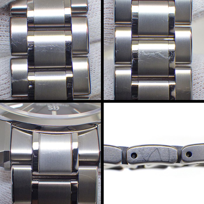 グランドセイコー Grand Seiko 腕時計 ヘリテージコレクション メカニカルハイビート36000 SBGH245/9S85-00W0 マスターショップ限定 ブラウン文字盤 デイト 裏スケ チタン 自動巻き 【箱・保付き】 【中古】