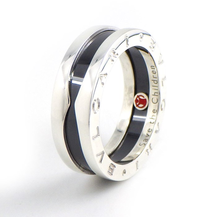 ブルガリ BVLGARI】リング B-zero1 ビーゼロワン セーブザチルドレン