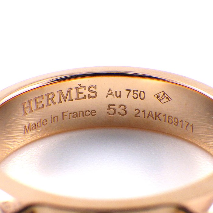 Hermes エルメス コリエドシアン メドール リング 53 エルメス Hermes