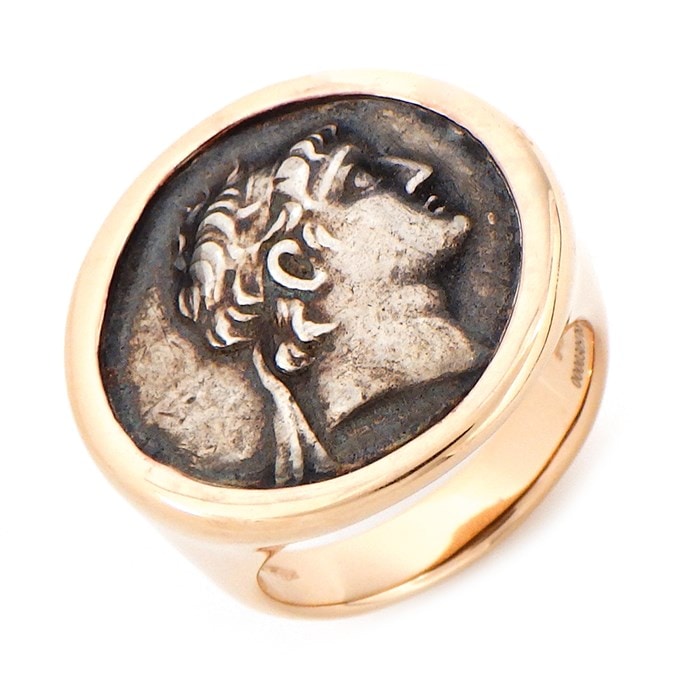 古代ローマ 18枚 ブルガリ BVLGARI】リング モネーテ アンティーク 古代ローマ コイン