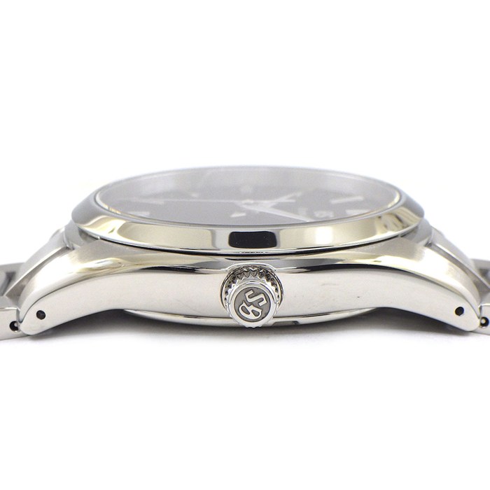 グランドセイコー Grand Seiko 腕時計 ヘリテージコレクション SBGX261/9F62-0AB0 ブラック文字盤 デイト SS クオーツアナログ 【箱・保付き】 【中古】