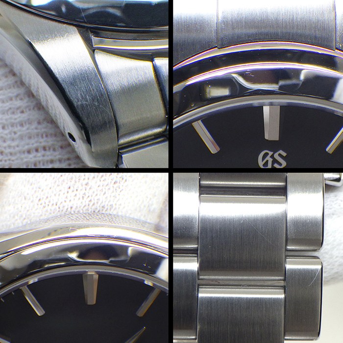 グランドセイコー Grand Seiko 腕時計 ヘリテージコレクション SBGX261/9F62-0AB0 ブラック文字盤 デイト SS クオーツアナログ 【箱・保付き】 【中古】
