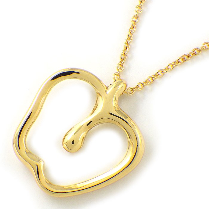 ティファニー Tiffany & Co. ネックレス アップル スモール K18YG 【中古】