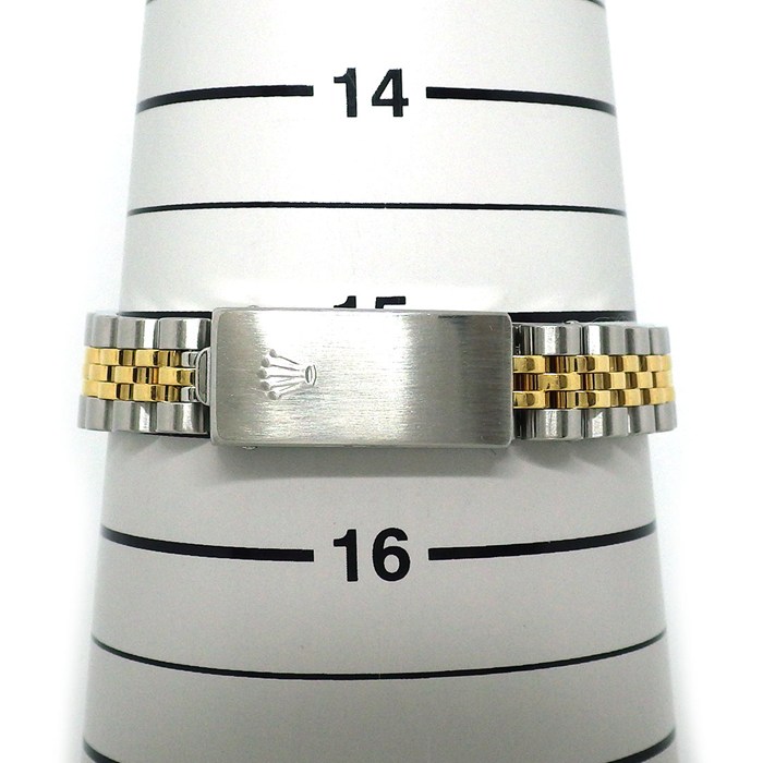 ロレックス Rolex 腕時計 デイトジャスト 69173G W番 1994-1995年製 10ポイント ダイヤインデックス サンレイ シャンパンゴールド文字盤 デイト K18YG SS 自動巻き 【箱・保付き】 【中古】 【OH済み】