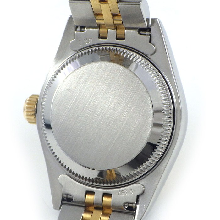 ロレックス Rolex 腕時計 デイトジャスト 69173G W番 1994-1995年製 10ポイント ダイヤインデックス サンレイ シャンパンゴールド文字盤 デイト K18YG SS 自動巻き 【箱・保付き】 【中古】 【OH済み】