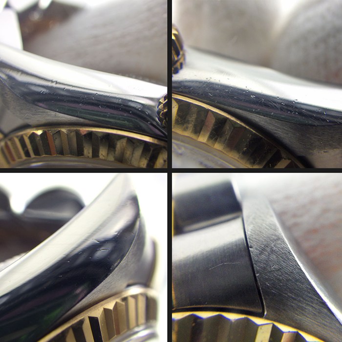 ロレックス Rolex 腕時計 デイトジャスト 69173G W番 1994-1995年製 10ポイント ダイヤインデックス サンレイ シャンパンゴールド文字盤 デイト K18YG SS 自動巻き 【箱・保付き】 【中古】 【OH済み】