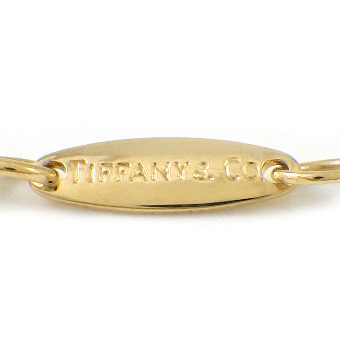 ティファニー Tiffany & Co. ブレスレット バイザヤード 1ポイント ラピスラズリ K18YG 【中古】