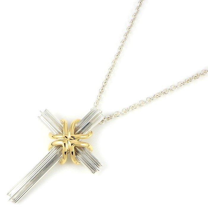 ティファニー Tiffany & Co.】ネックレス シグネチャー クロス