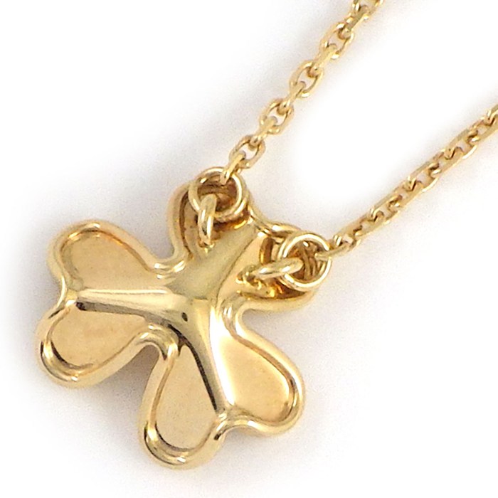 ヴァンクリーフ＆アーペル Van Cleef & Arpels ネックレス フリヴォル ミニ VCARP0J100 1ポイント ダイヤモンド 0.05ct K18YG 【中古】