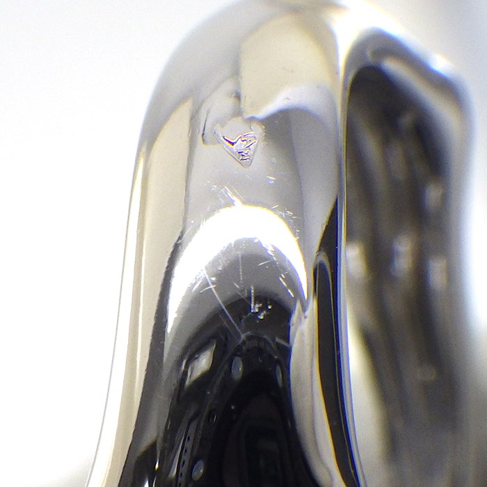 クリスチャンディオール Christian Dior リング ローズ ディオール プレ カトラン オニキス 1ポイント ダイヤモンド K18WG 9号 / #49 【中古】