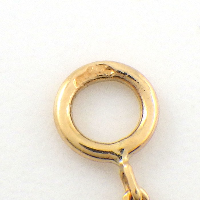 ヴァンクリーフ＆アーペル Van Cleef & Arpels ネックレス フリヴォル ミニ VCARP0J100 1ポイント ダイヤモンド 0.05ct K18YG 【中古】