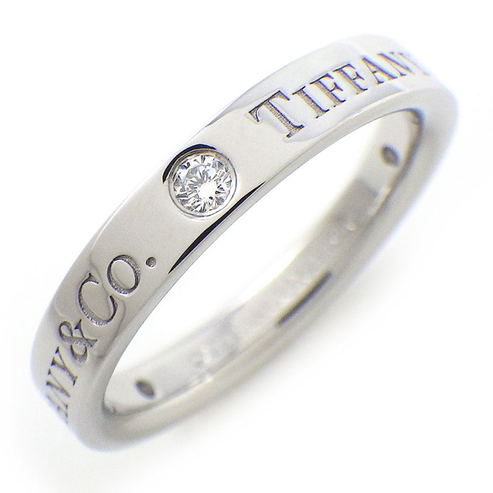 ティファニー Tiffany & Co. リング フラット バンド 幅3.0mmモデル  