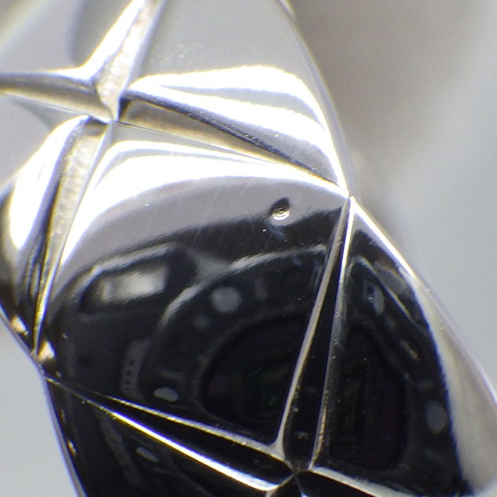 シャネル CHANEL リング ココクラッシュ ミディアム J10570 K18WG 12号 / #52 【中古】