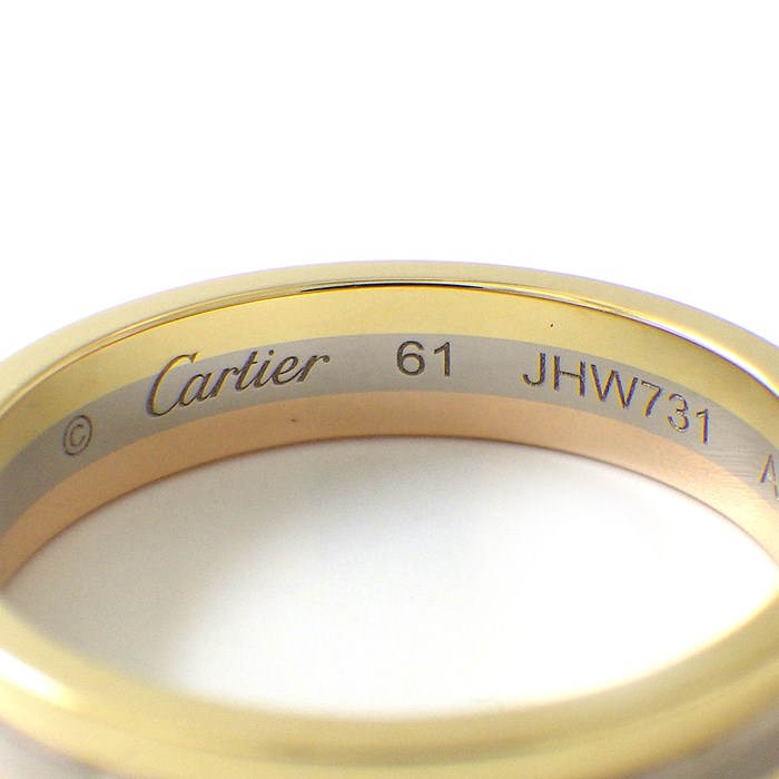カルティエ Cartier リング トリニティ ウエディング バンド スリー  