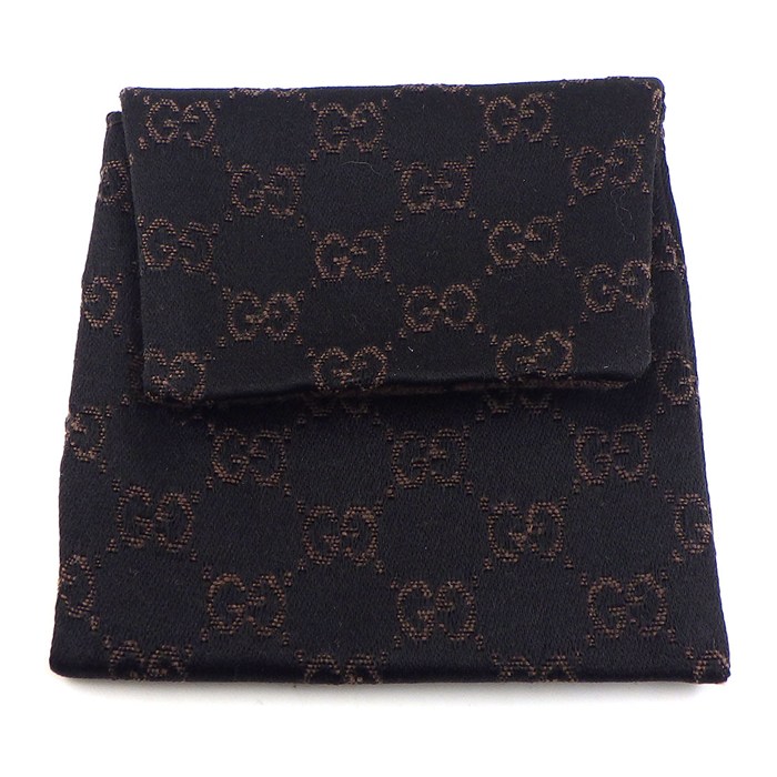 グッチ GUCCI ピアス GG ランニング ロゴ K18WG 【中古】