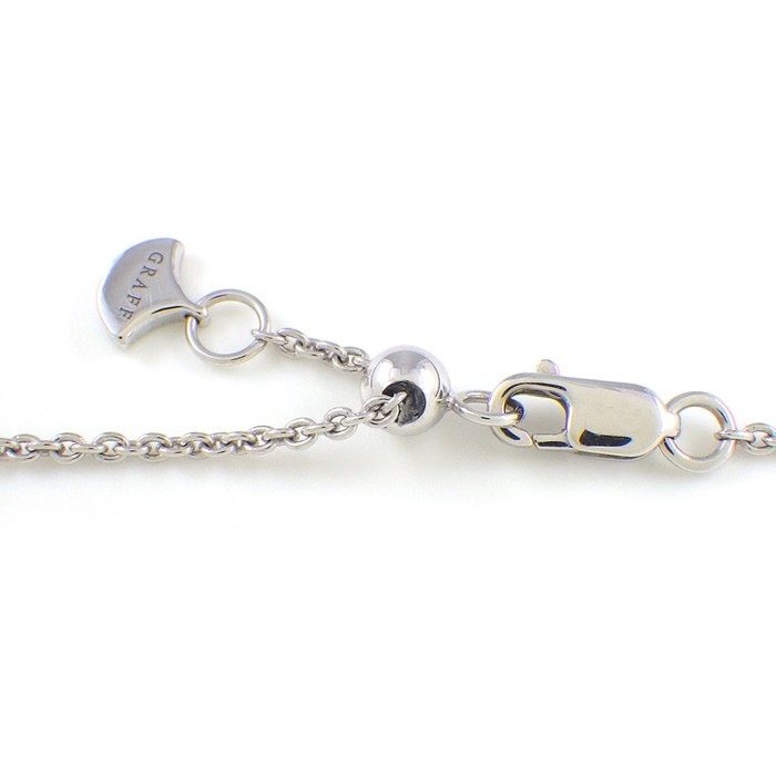 グラフ Graff GRAFF ネックレス パヴェ バタフライ ミニ GP40676 1ポイント マーキスカット ダイヤモンド ラウンドカット ダイヤモンド 計0.55ct K18WG 【中古】