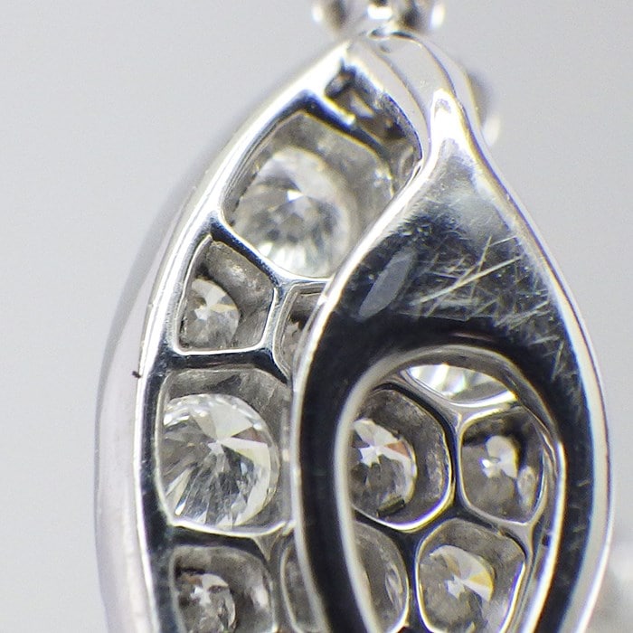 グラフ Graff GRAFF ネックレス パヴェ バタフライ ミニ GP40676 1ポイント マーキスカット ダイヤモンド ラウンドカット ダイヤモンド 計0.55ct K18WG 【中古】