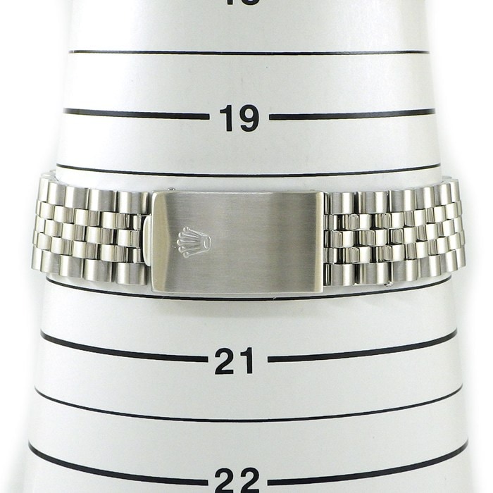 ロレックス Rolex 腕時計 デイトジャスト 16234 P番 2000年 ブラック文字盤 デイト K18WG SS 自動巻き 【中古】