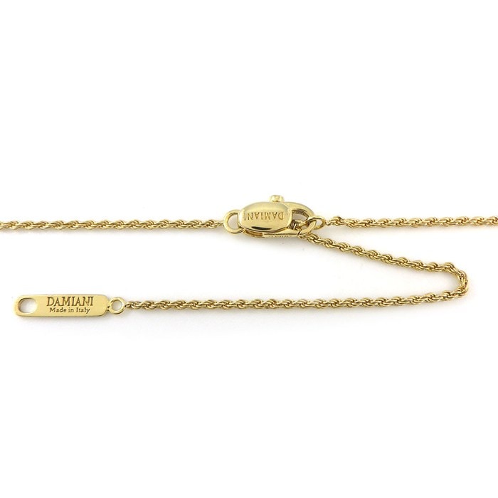 ダミアーニ DAMIANI ネックレス ベルエポック クラウン M クロス パヴェ ダイヤモンド K18YG 【中古】