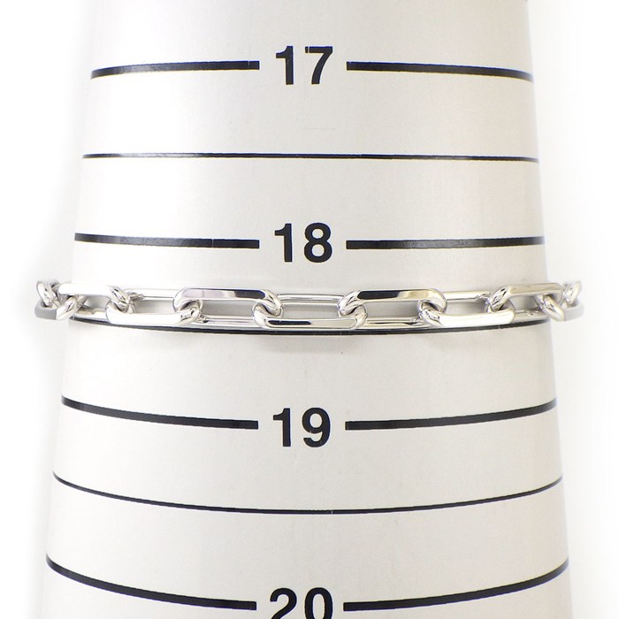 カルティエ Cartier ブレスレット サントス ミディアムモデル B6021400 チェーン リンク K18WG 【中古】