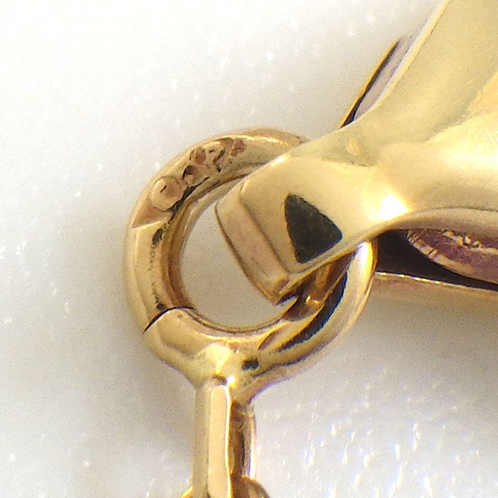 ヴァンクリーフ＆アーペル Van Cleef & Arpels ネックレス ヴィンテージアルハンブラ VCARA45800 オニキス K18YG 【中古】