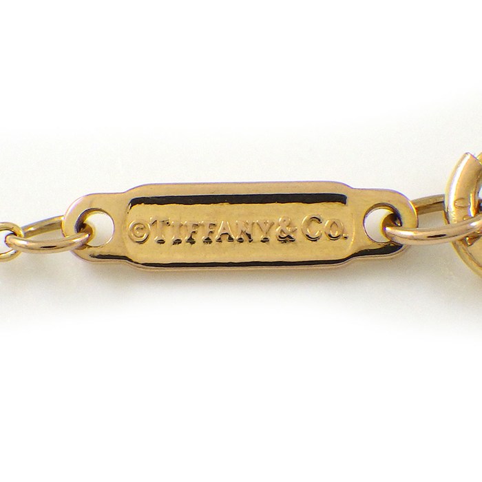 ティファニー Tiffany & Co. ネックレス Tスマイル スモール 63058815 ダイヤモンド 計0.10ct K18PG 【中古】