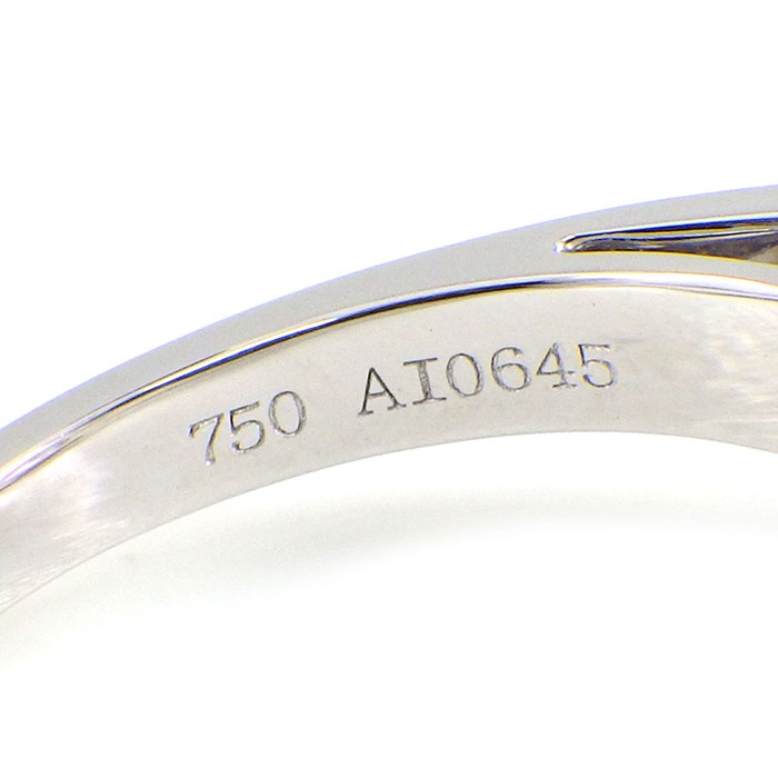 モーブッサン MAUBOUSSIN リング モンベベ ダムール アメジスト K18WG 10.5号 【中古】