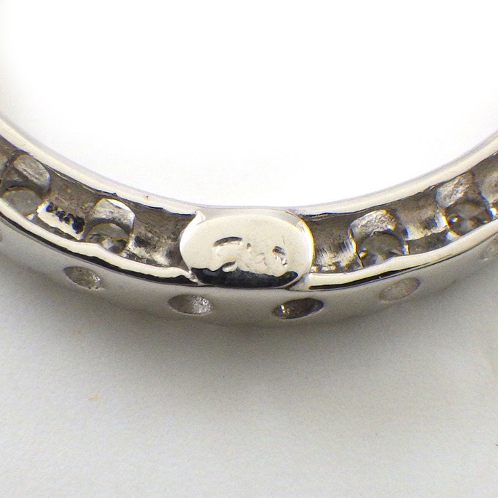 スタージュエリー STAR JEWELRY ネックレス ホースシューモチーフ ダイヤモンド K18WG 【中古】