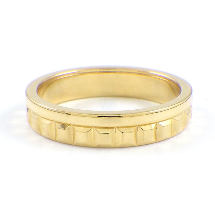 ブシュロン BOUCHERON リング キャトル ラディアント エディション ハーフ JAL00251 K18YG 12号 / #52 【箱・保付き】 【中古】