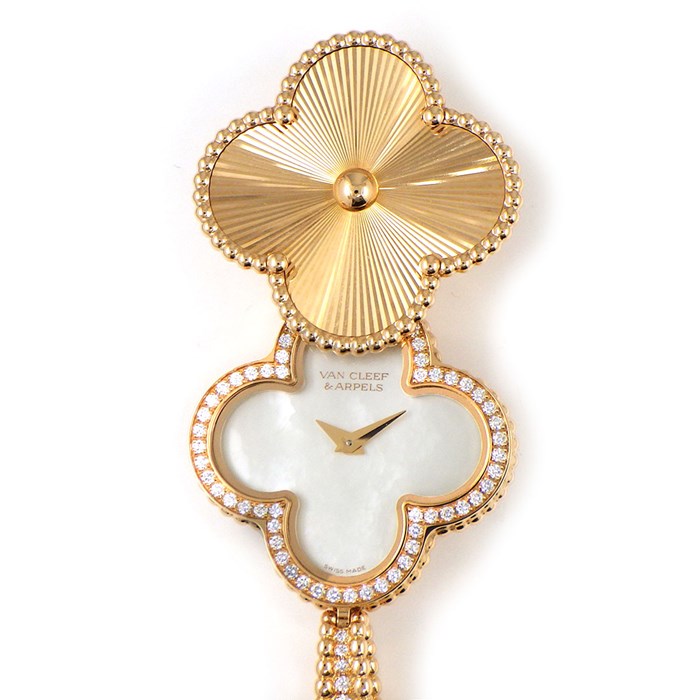 Van Cleef & Arpels ヴァンクリ　アルハンブラ　ウォッチYG ヴァンクリーフ＆アーペル Van Cleef & Arpels スウィート