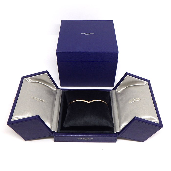 ショーメ Chaumet ブレスレット ジョゼフィーヌ エグレット ダイヤモンド K18PG 【中古】