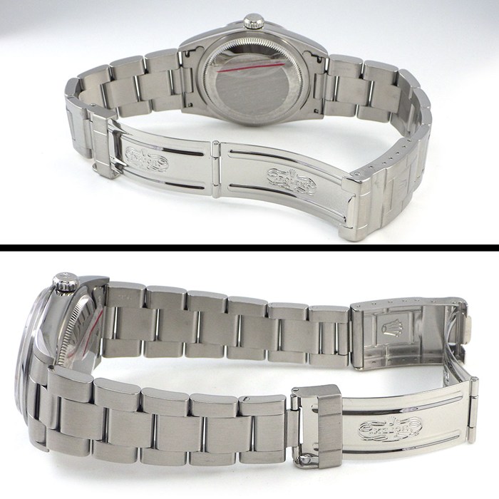 ロレックス Rolex 腕時計 エクスプローラーI 14270 A番 1998-1999年製 ブラック文字盤 夜光針/インデックス SS 自動巻き 【中古】