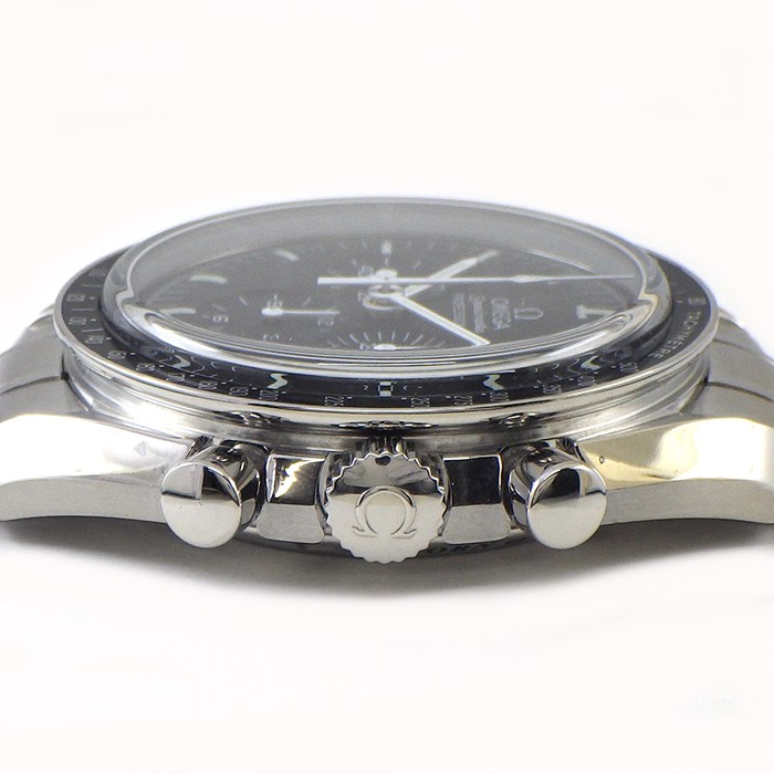 オメガ OMEGA 腕時計 スピードマスター ムーンウォッチ プロフェッショナル 311.30.42.30.01.006 クロノグラフ タキメーター 夜光インデックス スモールセコンド 裏スケ 夜光針 ブラック文字盤 SS 手巻き 【中古】