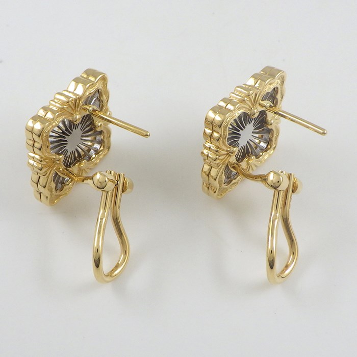 ブチェラッティ Buccellati ピアス オペラ チュール JAUEAR021177 K18YG K18WG 【箱・保付き】 【中古】