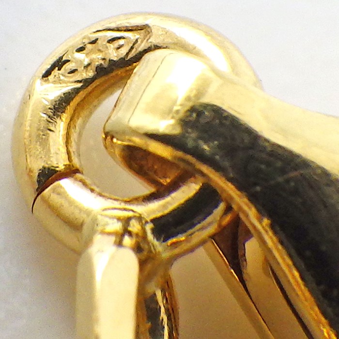 ヴァンクリーフ＆アーペル Van Cleef & Arpels ブレスレット ヴィンテージ アルハンブラ 5モチーフ VCARA41800 ホワイト シェル K18YG 【中古】