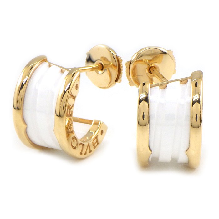 ブルガリ BVLGARI ピアス B-zero1 ビーゼロワン 346464 フープ