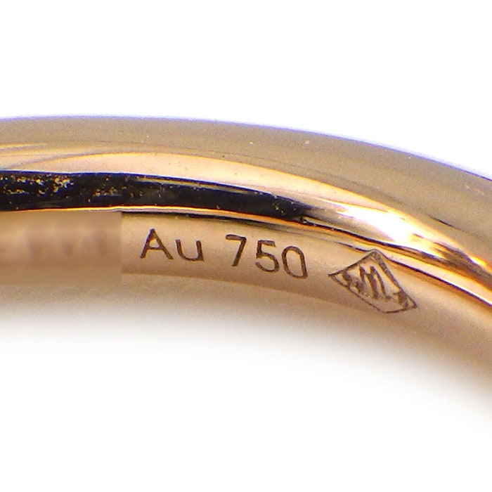 カルティエ Cartier リング ジュストアンクル クラシック B4094850 釘モチーフ 22ポイント ダイヤモンド 計0.13ct K18PG 10号 / #50 【中古】
