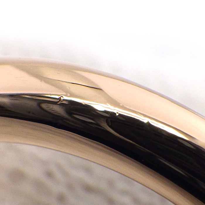 カルティエ Cartier リング ジュストアンクル クラシック B4094850 釘モチーフ 22ポイント ダイヤモンド 計0.13ct K18PG 10号 / #50 【中古】