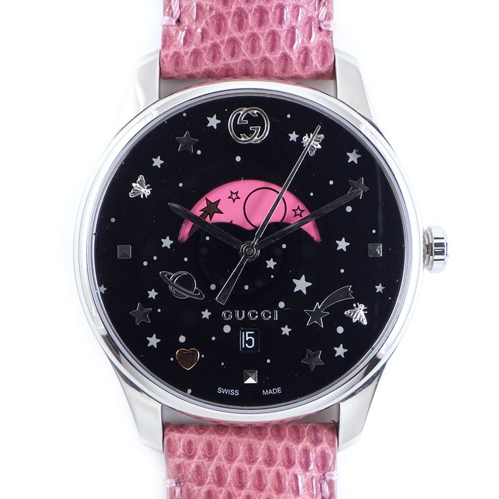 グッチ GUCCI】腕時計 Gタイムレス ムーンフェイズ 126.4 YA1264046